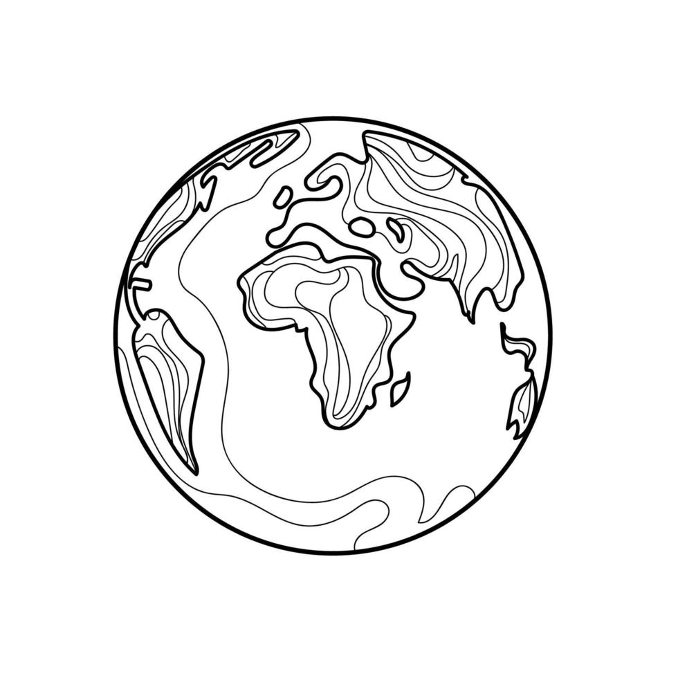 Globo minimalista - DROP worldwide
